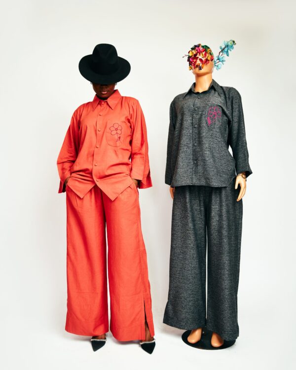 Embroidered Linen 2pc